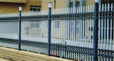 A型四橫梁雙環(huán)標(biāo)準(zhǔn)柵欄(有立柱型)